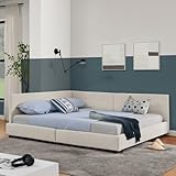 Dimensions et Adaptabilité Parfaites : Ce lit double offre un équilibre idéal entre confort et gain de place, parfait pour les chambres principales de petits appartements, les chambres d’amis ou les espaces compactes d’hôtels. Sa conception polyvalente convient aussi bien aux couples qu’aux personnes seules, optimisant l’espace sans sacrifier le confort de couchage