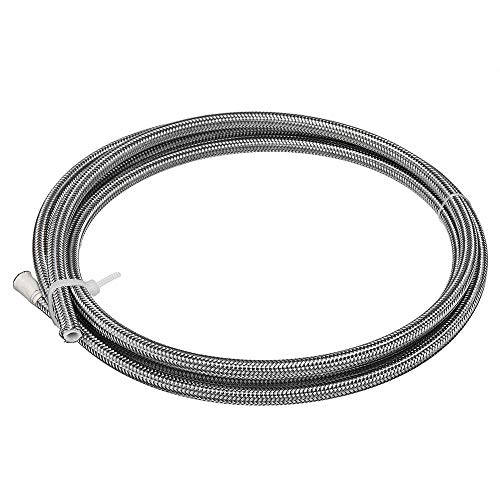 Tubo de combustible manguera AN3 PTFE freno embrague para coche y motocicleta 2 metros 2