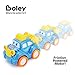 Boley Buddy Mini Toy Cars, Model Two - 4 Piece Friction Powered Small Race Car Toys Play Set for Kids and Toddlers