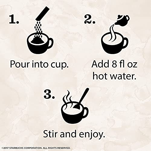 Starbucks Via Instant Coffee Packets, Pike Place Roast, Medium Roast Coffee, 100% Arabica Instant & Micro ground Coffee, 8 Packets Per Box (Pack of 2 Boxes)