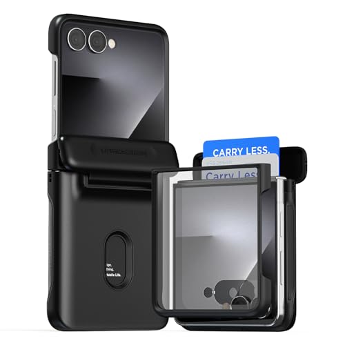Étui Galaxy Z Flip 7 antichoc avec protège-charnière et vitre écran intégrée VRS Design