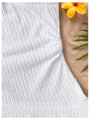 Girl's Twist Front Halter Mini Dress Y2k Layered Ruffle Tie Backless Party Cami Dresses4