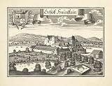 Kunstdruck Burg Frauenstein Mining Braunau Oberösterreich Schloss Wappen Wening XL 0109
