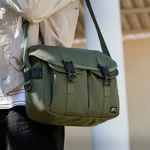 Padwa Lifestyle Green Nylon Camera Bag with Removable Lining