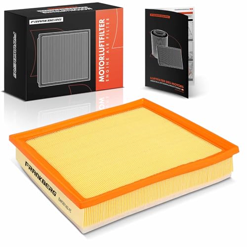 Frankberg Engine Air Filter Compatible with Primastar X83 2002-2014 Vivaro A X83 2001-2014 Vivaro X83 2003-2014 Trafic II JL 2003-2024 Vivaro A X83 2003-2014 Replace# 4414665