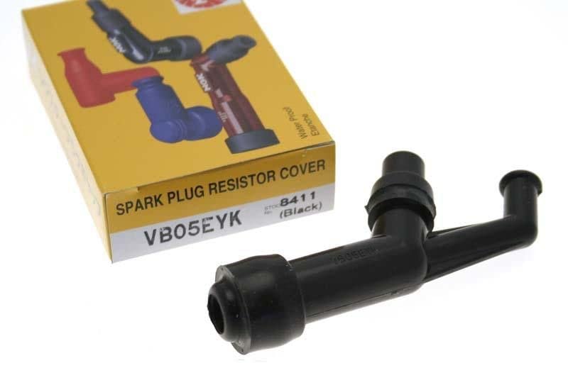 Anti-parasite NGK VB05EYK noir avec olive pour une étincelle de bougie stable