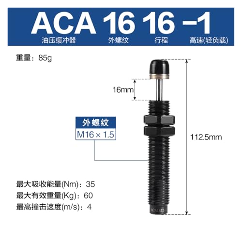 Amortisseur à huile ACJ1007 à absorption de choc hydraulique stable - 2