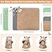 CandyHome 12 PCS Baby Bath Towels Set for Infants Toddlers, 4 PCS Animal Hooded Baby Towels & 8 PCS Washcloths Set, Ultra Absorbent Cute Soft Newborn Bath Essentials Gifts for Boys & Girls