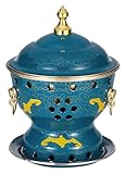 [Multiuso]: la nostra tradizionale pentola per hot pot in cloisonné è ideale per lo shabu shabu, poiché consente di cuocere verdure e carne in brodi diversi contemporaneamente. Oppure, puoi semplicemente usare la nostra pentola per hot pot per qualsiasi altro pasto e risparmiare sui piatti cucinando i tuoi pasti in un'unica padella.