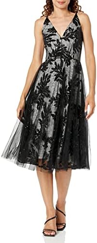 dress the population nicolette Nicole Dress XL / PINE