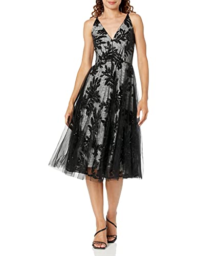 Image of Courtney Sequin Overlay Dress