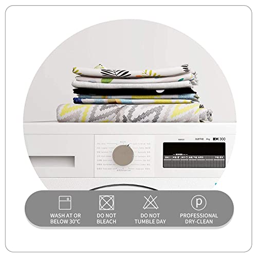 Deisy Dee Stretch Xl/Oversized Soft Spandex Extra Large Dining Room Chair Covers For Kitchen Dining，Removable Washable Chair Protectors Slipcovers (Yellow, 2) #TOP6