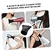 OFFIGAM 4pcs Hair Dryer Nozzle Precision Fit Concentrator Attachments for All Hair Types Easy to Use Blow Dryer Parts for Salon and