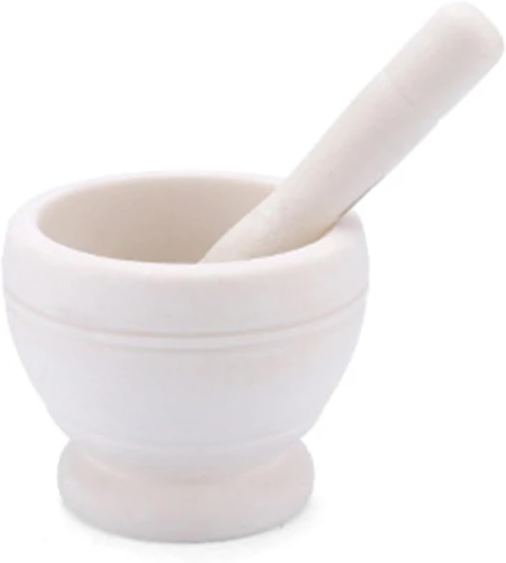 Mortar and Pestle Set Mortar and Pestle Set Used in The Kitchen to Salt Pepper Nutmeg Cinnamon
