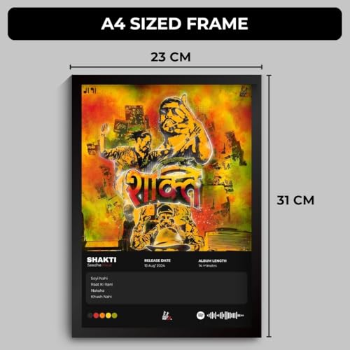 Image of Funk You Store Seedhe Maut Poster | Album Cover Framed A4 Poster of Desi Hip Hop Artist | DHH Album Cover Frame | Sleek Aesthetic Frame for Wall, Room Decor, Gifting, Study Table (F 137)