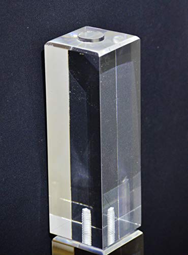 Alpha Furnishings Clear Acrylic Lucite Furniture Legs Large 6" H, Square 4Pc, Heavy Duty, Diy Made Easy And Affordable #TOP1