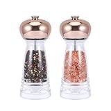 Keramikmühle in Hartdiamantform - Präziser Schleifmechanismus und einstellbarer Grobkeramik-Mühlenschleifersatz. Sie können die Einstellung am Boden der Pfeffermühle von grob bis fein an Ihre Bedürfnisse anpassen.