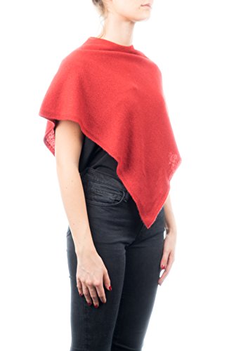 Dalle Piane Cashmere - Short poncho 100% cashmere - Made in Italy2