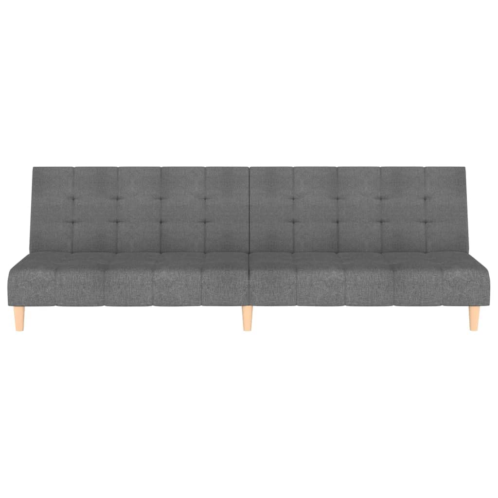 Divano Letto a 2 Posti Grigio Chiaro in Tessuto,Divano da Soggiorno,Divano di Design Moderno,Divano Letto 2 Posti Economico-375754