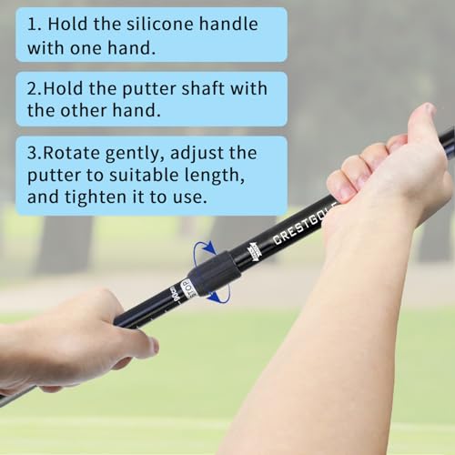 Crestgolf 5-Pack Adjustable Putters