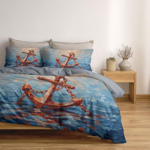 Housses de couettes microfibre gris clair 140x200cm avec fermeture éclair
