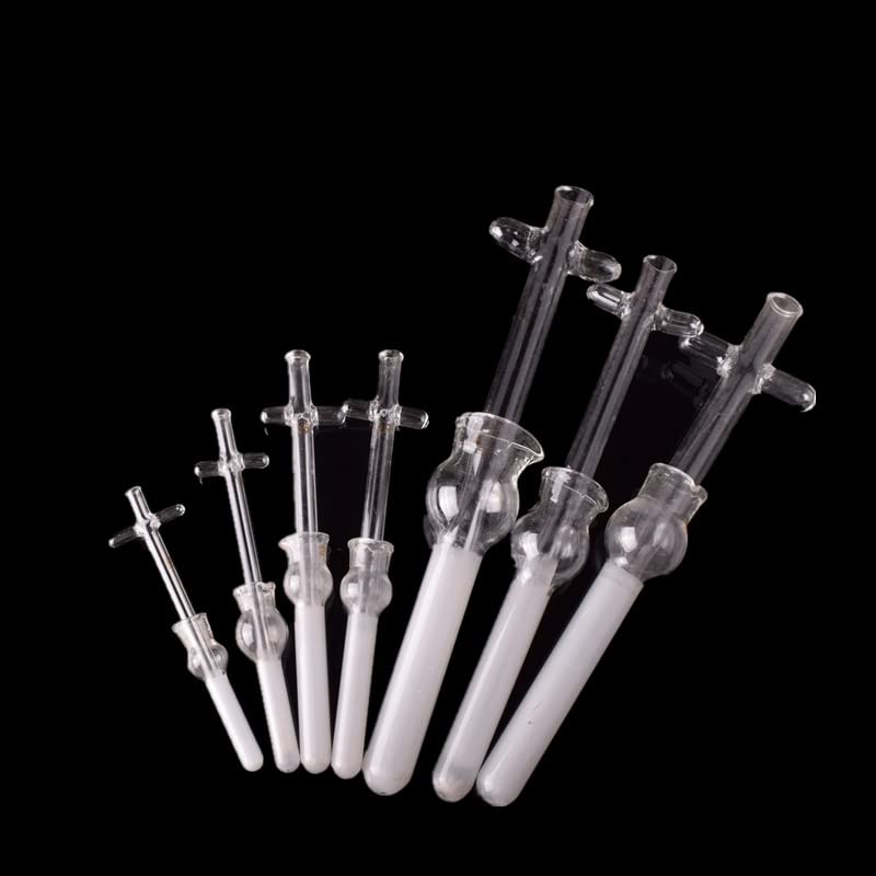 1 x 0,5/1/2/3/5/10/15/20/30/50/ml Hohes Borosilikatglas Homogenisator Tissue Grinder mit Kreuzgriff (Größe: 1 ml)