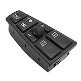 CADUFUELLY 24V Master Power Window Switch Replacement for Volvo Truck FH12 FH13 FM VN VNL, Replaces 20752918 21543897