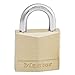 Produktbild Master Lock 130EURD Schlüssel Vorhängeschloss aus Massivmessing, Gold, 4,9 x 3 x 1,2 cm