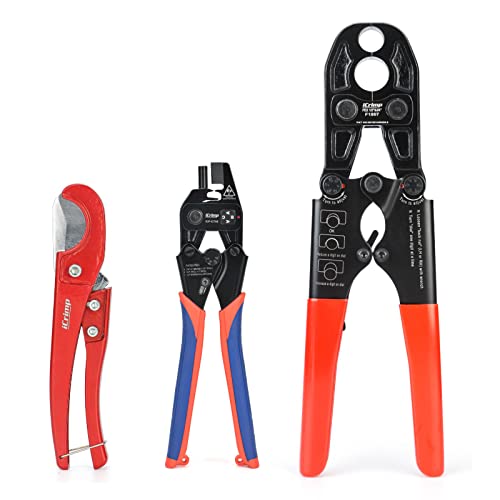 iCrimp PEX Crimping Tool with Removal & Cutter