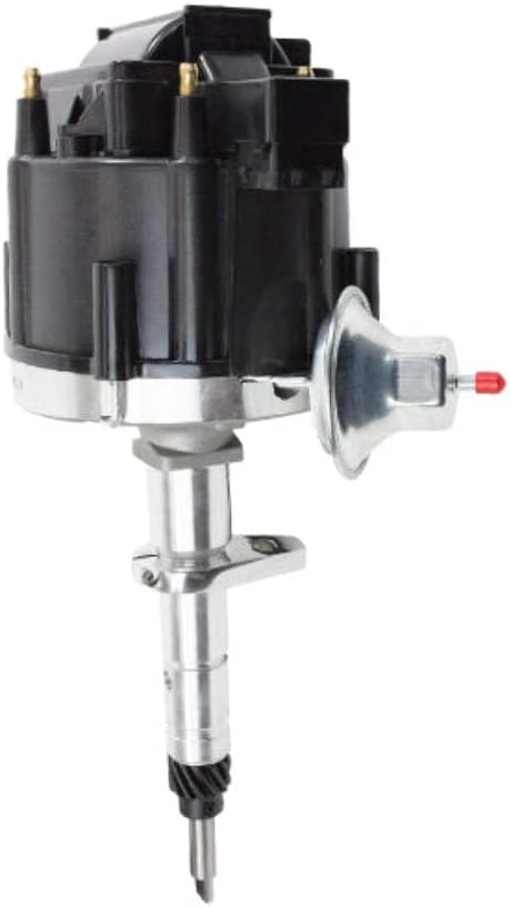 Top Street Performance JM6516BK HEI Distributor with Black Cap