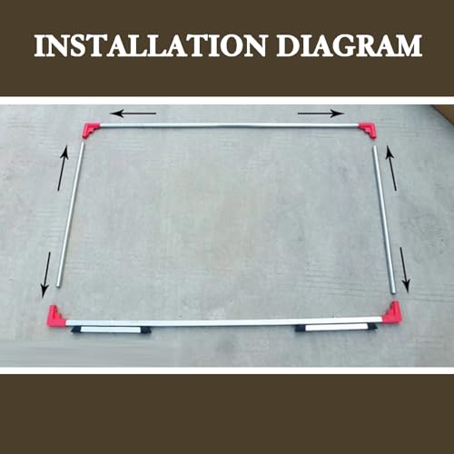 Bloque deflector perimetral para tenis de mesa, valla para evitar pérdida de pelotas 6
