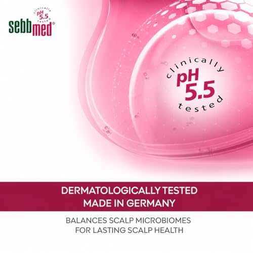 Image of Sebbmed Anti-Hairloss Shampoo - Advanced Hair Care with pH 5.5 Formula for Reduced Hair Fall, Stronger Roots & Healthier Scalp