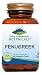Fenugreek Capsules - 90 Kosher Vegan Caps - Now with 575mg Organic Fenugreek Seed Powder