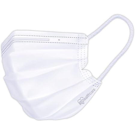 Amazon Amazon Co Jp 限定 マスク プリーツ型 ふつうサイズ 1枚入 アイリスオーヤマ アイリスオーヤマ Iris Ohyama 布マスク