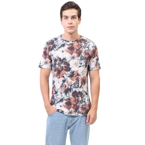 T-Shirt Guess Homme Eco AOP Slub Tee à Manches Courtes