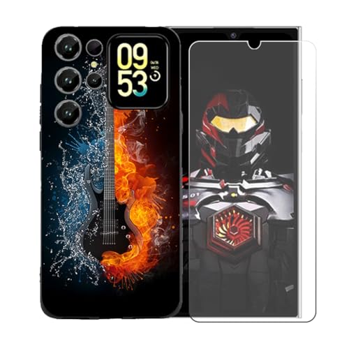 BMPNLSZ �K�p Oukitel C62 GT+HD�����K���X�ɓK�����ėpTPU�ی�J�o�[�A�V���J�Q���V�F���o���p�[�ی�o�b�N�V�F��-�K�p Oukitel C62 GT�ɓK����9�d�x�X�N���b�`�h�~�X�N���[���ی�J�o�[ BST16