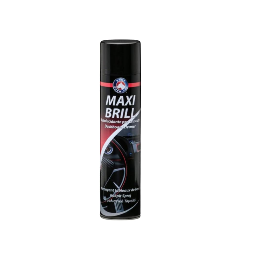 Generico Synt Cemical Lucida Cruscotti MAXIBRILL 600ML Spray lucidante per plastiche e cruscotti (6)