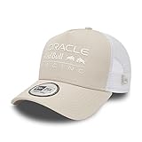 Type d'ajustement: Réglable New Era A-Frame Snapback Trucker Cap - Red Bull Racing Stone Beige Taille Unique