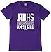 Threadrock Big Girls' This Is My Handstand Shirt Youth T-Shirt S Purple