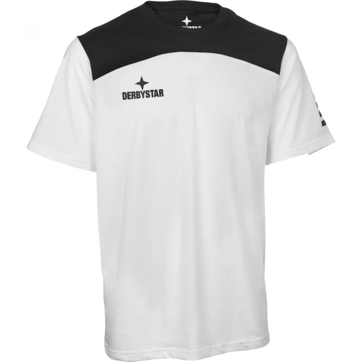 Derbystar Promo T-Shirt White Black 3XL