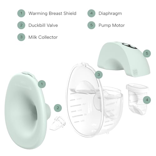 Extractora de leche wearable eléctrica Zomee W1 miniatura 5