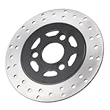 Mokuo Motorcycle Front Brake Rotor in Metal Material Compatible with Chinese GY6 Scooter Mopeds Taotao ATM50,180-40-3.5MM