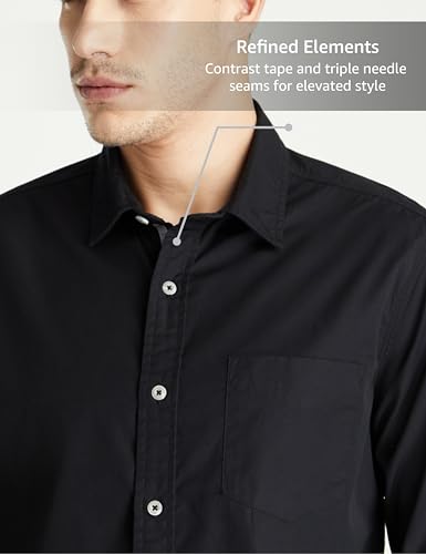 Image of Symbol Premium Men's Casual Cotton Poplin Shirt (Regular Fit)
