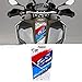 FDBD per B&MW R1200GS. Avventura LC R1200 GS ADV 3D Pad per La Protezione del Serbatoio del Carburante del Motociclo 20142018 Adesivo Serbatoio (Color : White)