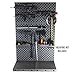 Super Action Stuff Ultimate Weapons and Accessory Modular Diorama Rack with Pegs and Clips for Action Figures in 1/12 1/10 1/18 Scale