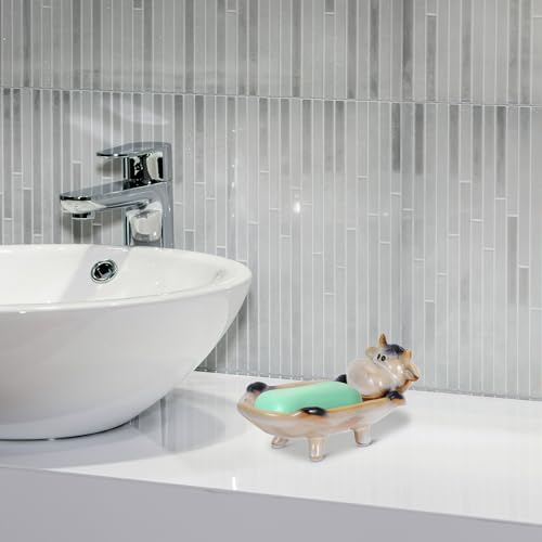 Rangement pratique pour clés et savons en céramique durable - 7