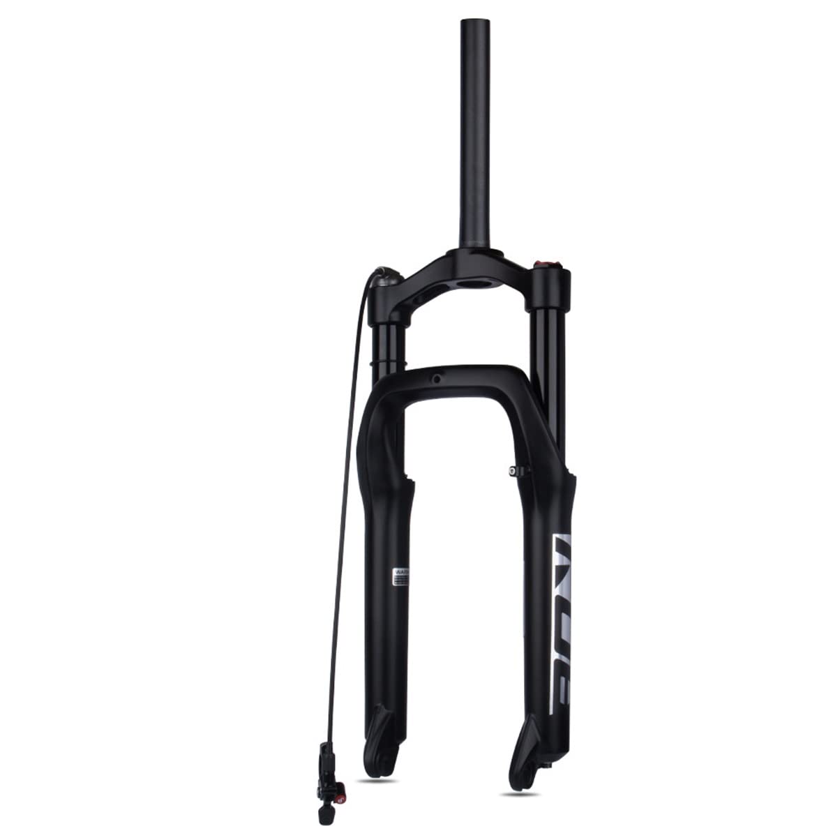 WIQUYBML Bike Fork Snow Beach Front Fat Air Wide 4.0" Tire 20 26 Inch Magnesium Aluminum Alloy Shock Absorber Travel 120MM