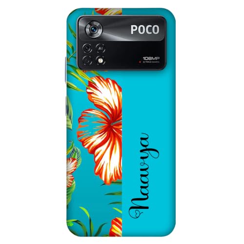 Image of Customise Name Case Cover for Xiaomi Poco M3 Pro 5G Multicolor