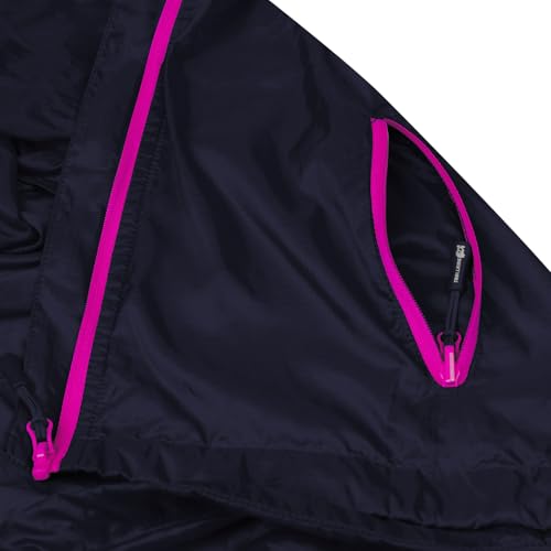 Trollkids Kids Fjell Running Jacket 152, Navy/pink – Ansicht 2