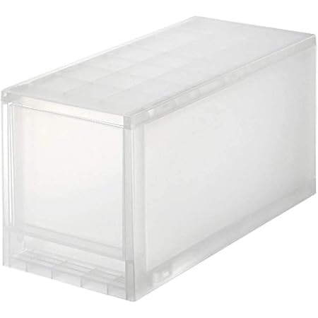 Amazon 無印良品 ポリプロピレン追加用ストッカー 約幅１８ 奥行４０ 高さ２１ｃｍ 収納ケース ボックス オンライン通販